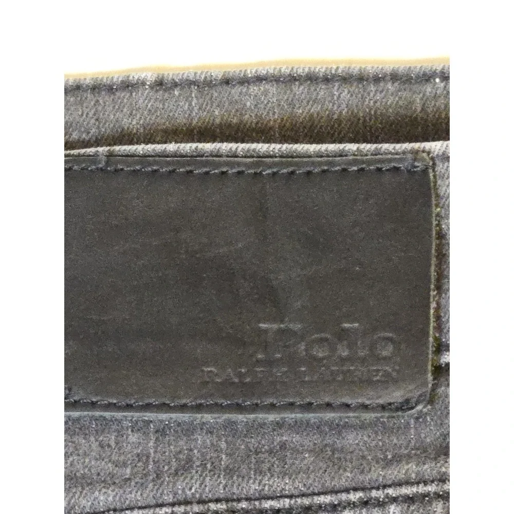 Polo Ralph Lauren Mens Straight‎ Jeans 36X34 (36×29) Faded Black